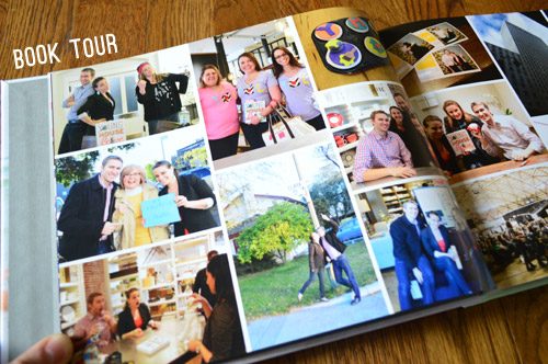Sample Page of 2013 Family Yearbook Photobook with MyPublisher
