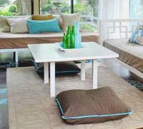 An Old Ikea Coffee Table Hack: a house log