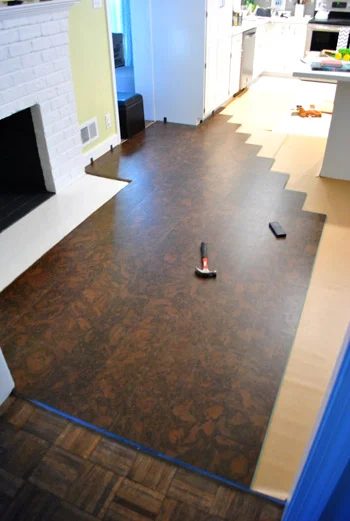 Why We Chose A Cork Floor: a house log