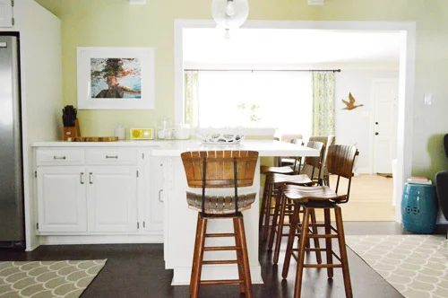 Thrifting Vintage Wooden Stools Meant for The Kitchen