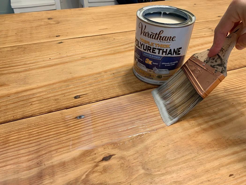 Refinish A Table, step by step