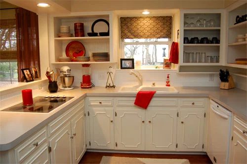 An Affordable Kitchen Overhaul: a house log