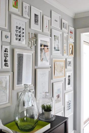 Make A Hallway Frame Gallery Wall, step by step