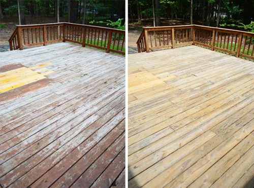 Strip A Deck For Stain, step by step