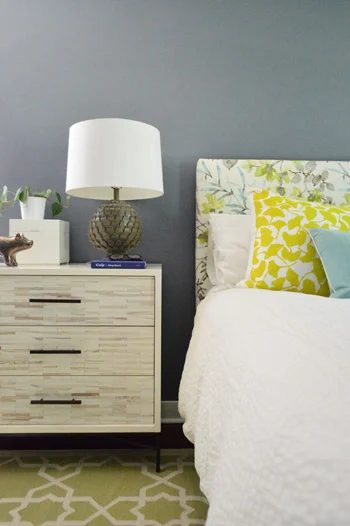 Painting The Bedroom A Rich Blue Paint Color
