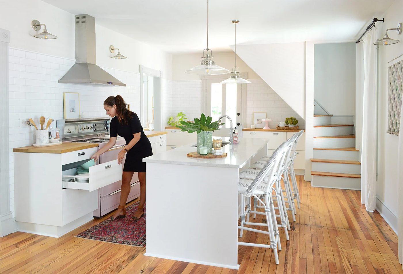 Organized The Beach House Kitchen, from the workbench