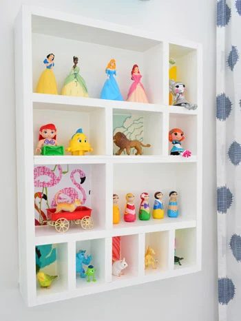 Make A Wood Cubby For A Kids Room, step by step