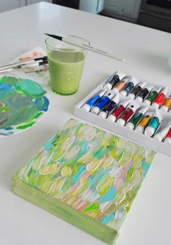 Making Acrylic Art: a house log