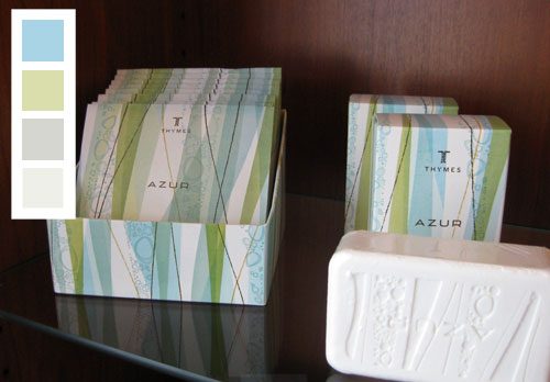 7 Color Palettes Inspired By Fairly Packaging, gathered in one list