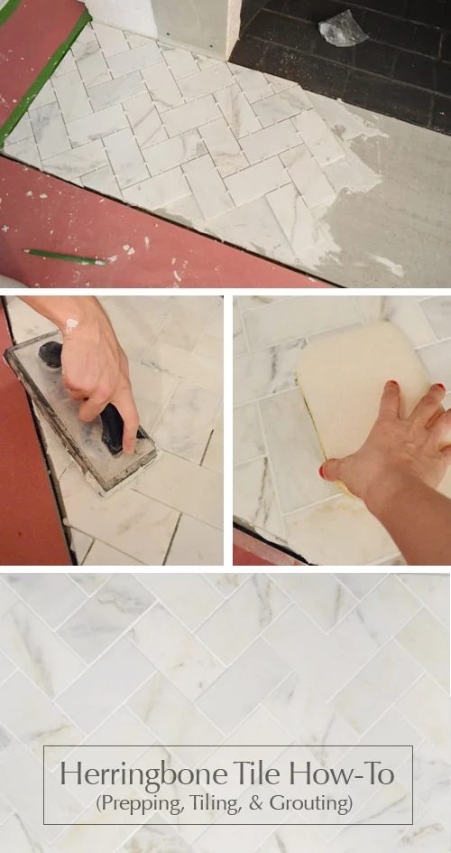 herringbone-tiling-walkthrough-hands-on-grouting