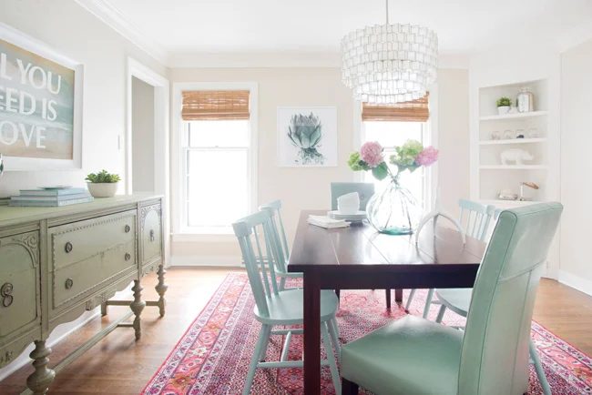Turbodizin bright modern dining room makeover home decor