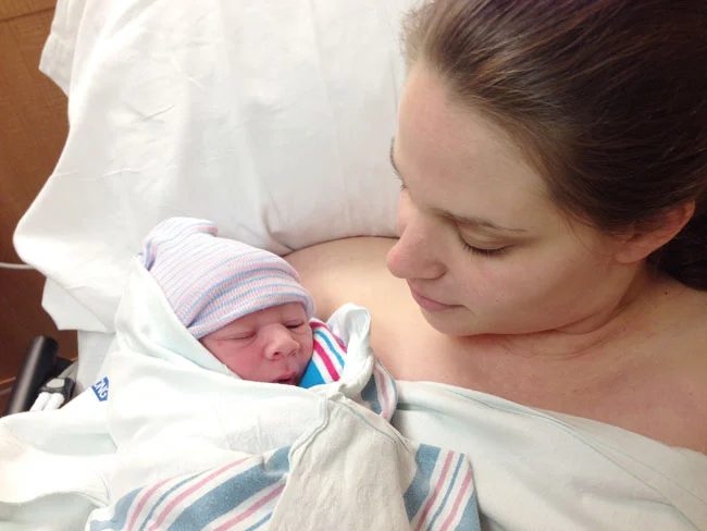 Teddy’s Birth Story: a house log