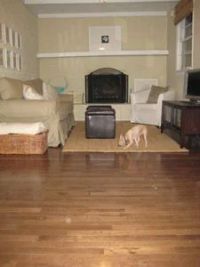 A record of Hardwood Floors Are Installed!