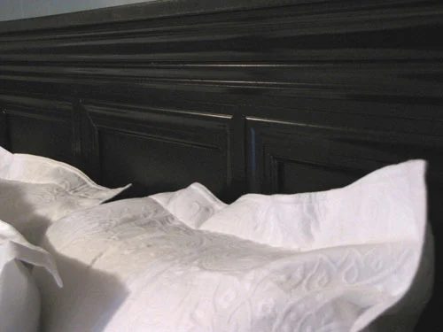 A Hands-on Headboard Made With Molding