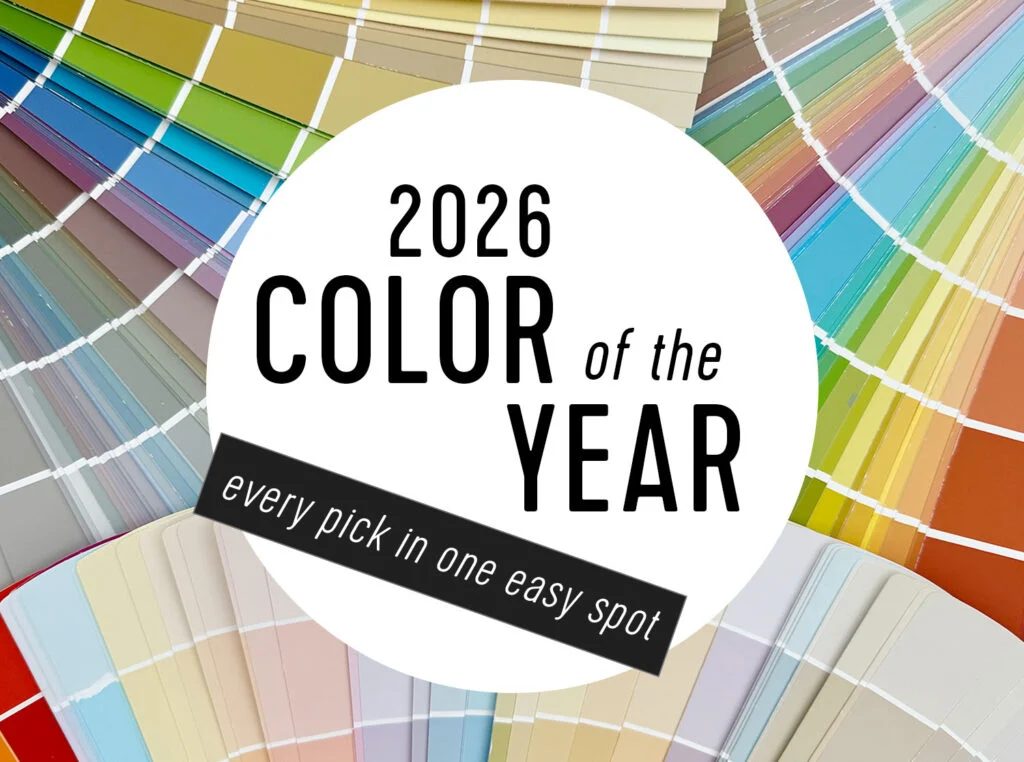 Featured Graphic for 2026 Paint of the Year All In One Place