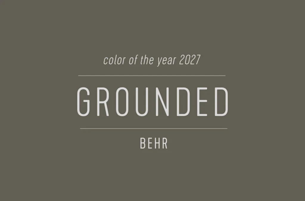Swatch of Behr Paint of the Year 2027 Grounded