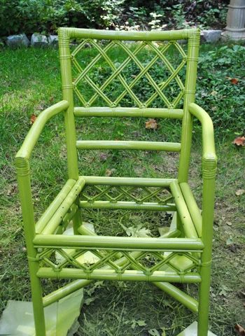 Paint A Chair, step by step