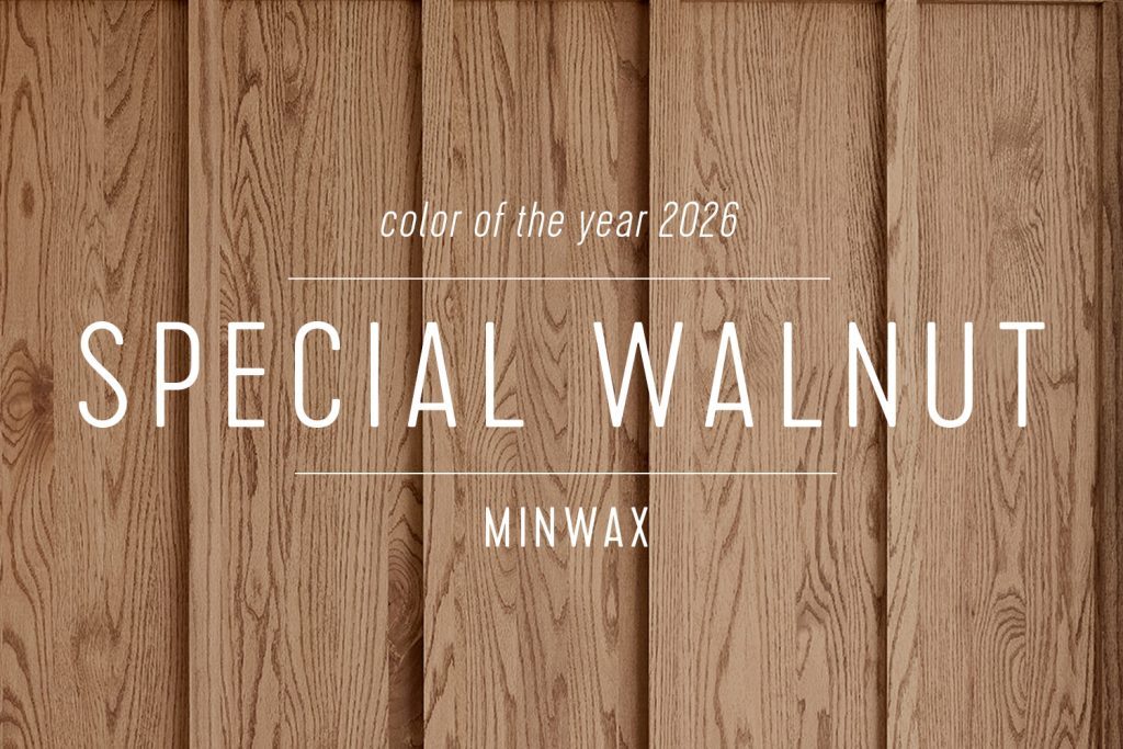 Minwax Paint of the Year 2026 Special Walnut Swatch