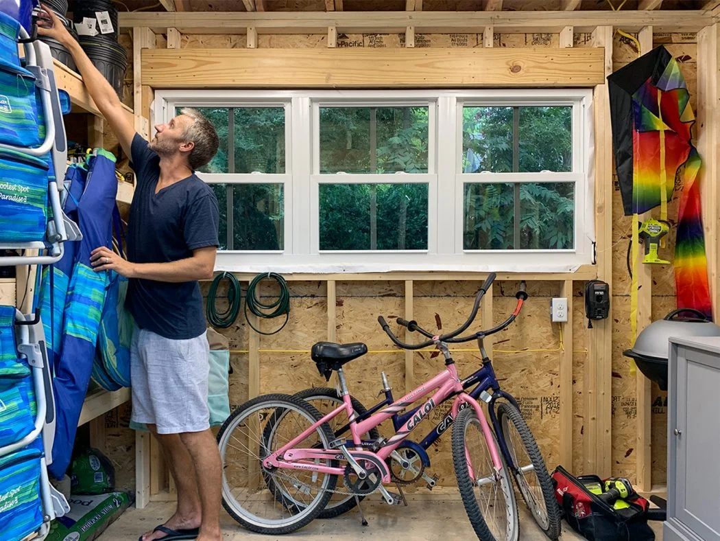 Organizing The Beach House Shed