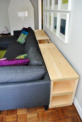 Build A Console Table, step by step