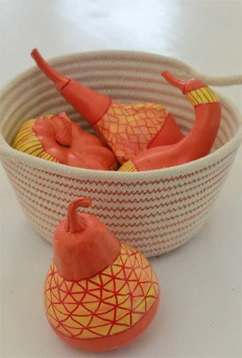 A Craft Alongside Pumpkins, Paint, & Pantyhose