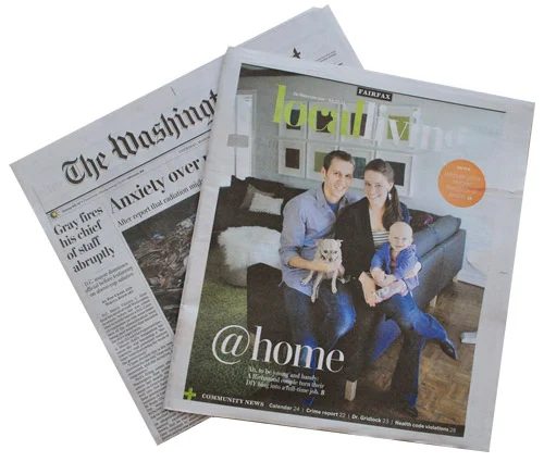 We Made The Washington Post!: a house log