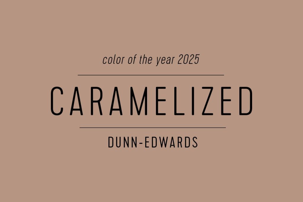 Dunn-Edwards Paint Paint of the Year 2025 Caramelized