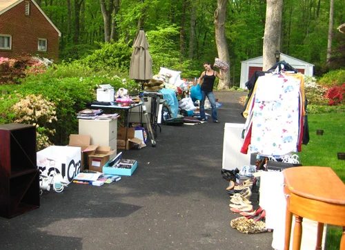 Hosting The Quite First Yard Sale