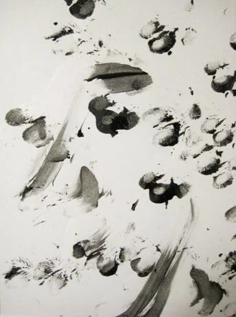 Make A Paw Print Painting With Your Pet, step by step