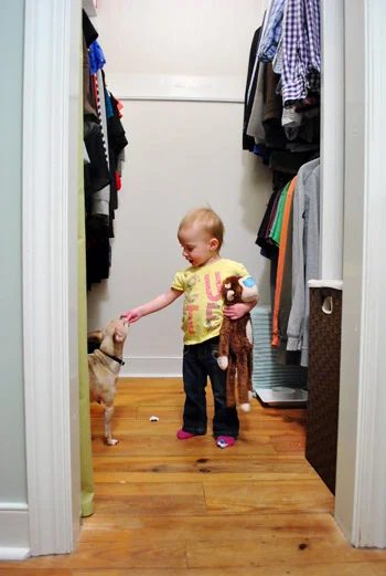Hang A Pendant Light In The Closet, step by step