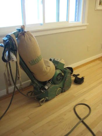 Refinishing Oak Floors In The First House
