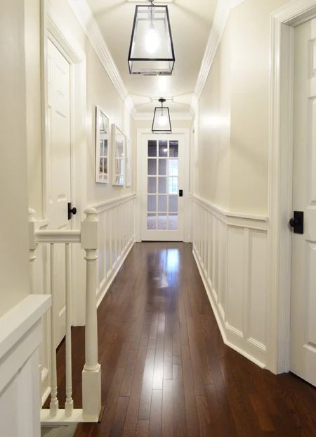 Straightforward Hands-on Wainscoting For Your Hallway