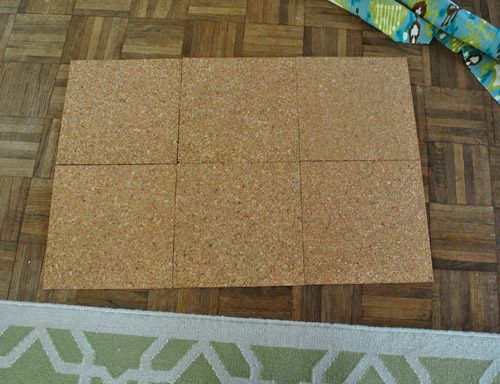 Make A Fabric Covered Bulletin Board, step by step