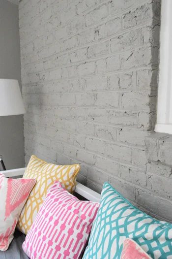 Paint A Brick Wall, step by step