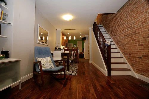 A Baltimore Rowhouse Renovation: a house log