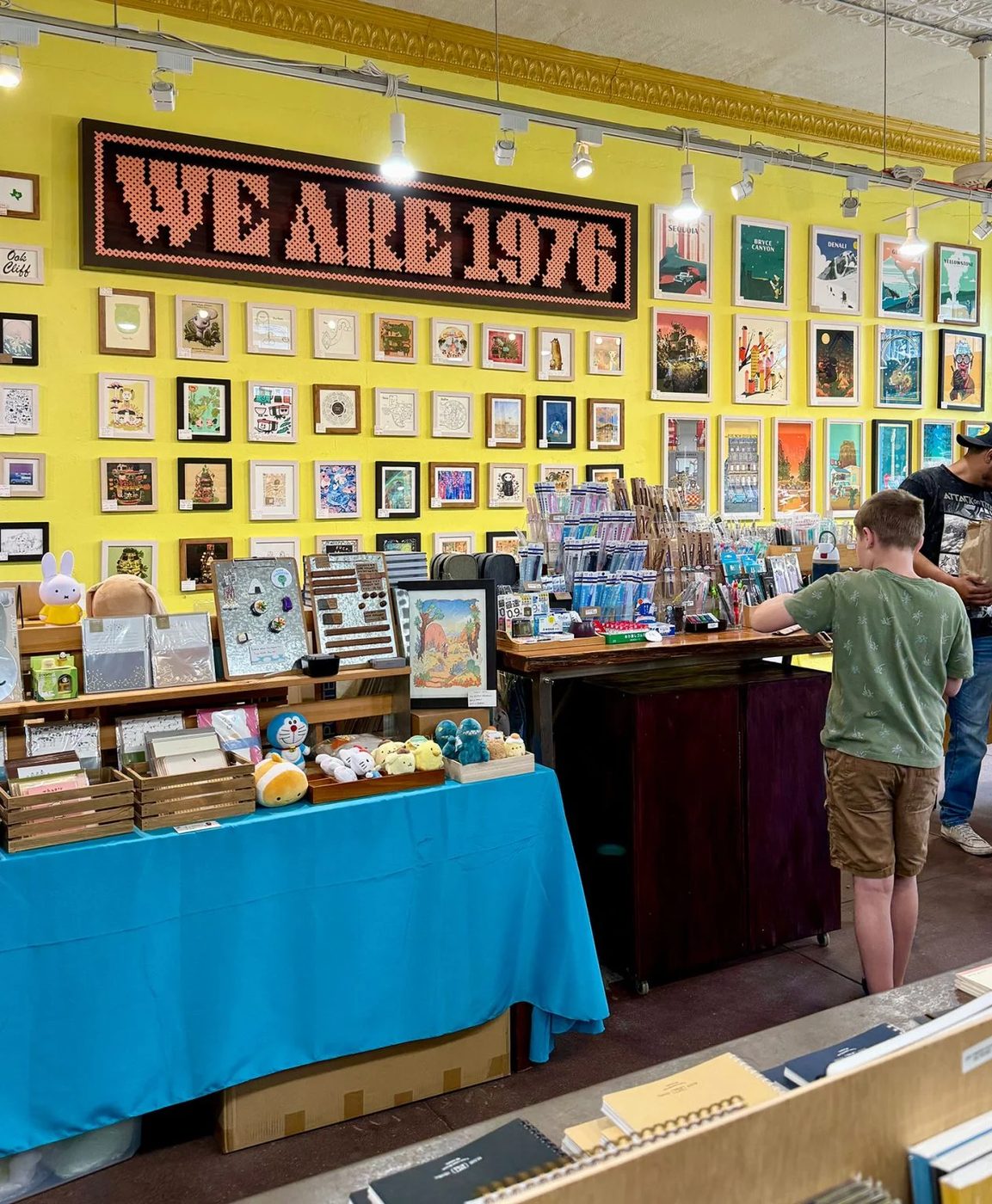 We are 1976 Art Store in Bishop Arts District Dallas Texas