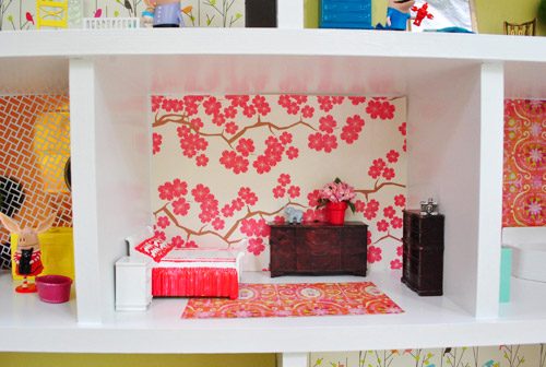 Rug Made Out Of Craft Paper In Hands-on Straightforward Homemade Dollhouse