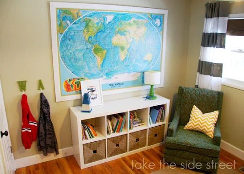 A Sweet Blue Boy’s Nursery Makeover Alongside Bunk Beds