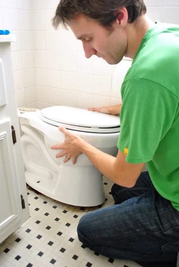 Fix A Rocking Toilet, step by step
