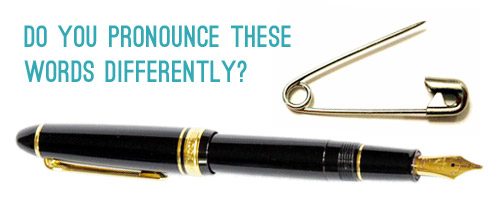 Graphic showing how to pronounce pin vs pen
