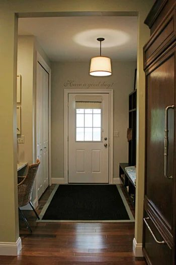 DIYig A Mudroom Wall Alongside Hanging Storage & Shoe Storage