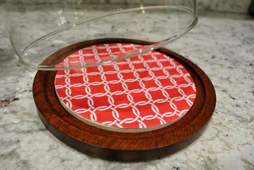 Updating An Old Cheese Plate Meant for Christmas