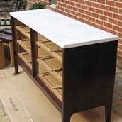 Two-Tone A Dresser or Buffet