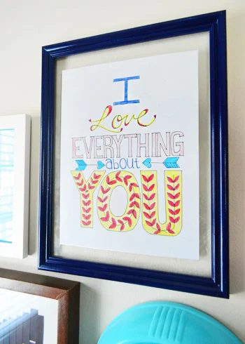 Make A Floating Frame, step by step