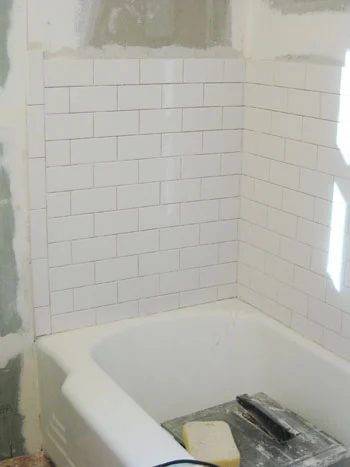 Install Subway Tile In A Shower, step by step