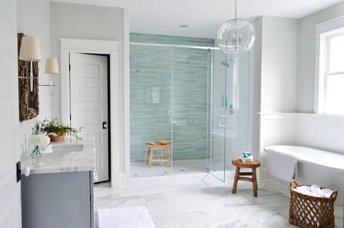 A Tour Of The Showhouse Bathroom & Closet: a house log
