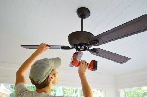 Install Outdoor Fans, step by step