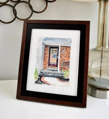 A Compact House Painting As A Moving Gift