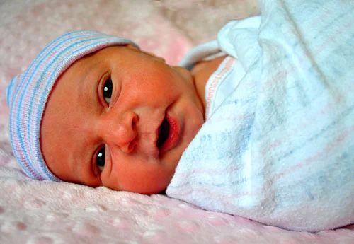How About A Baby Announcement?: a house log