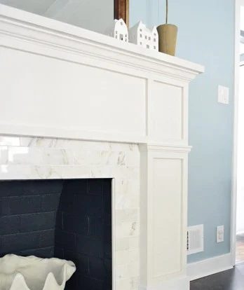 A record of $200 Marble Fireplace Makeover